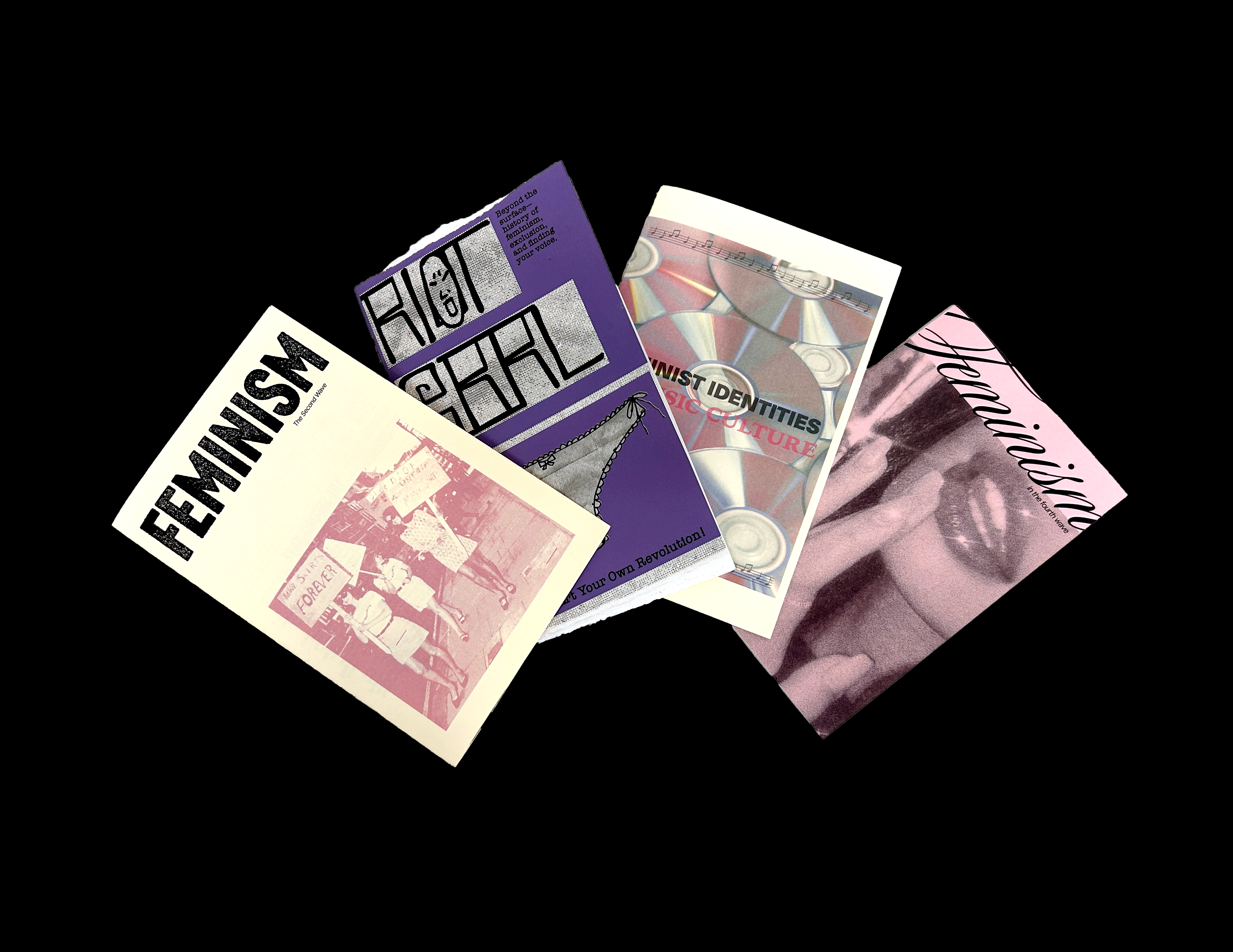 Feminism Zines Covers